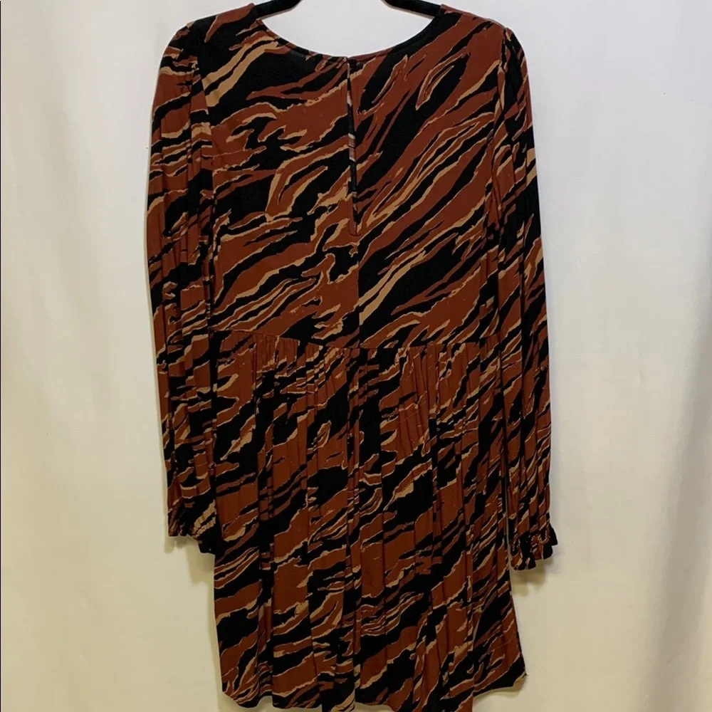 BP Brown and Black Long Sleeve Dress - Picture 5 of 7